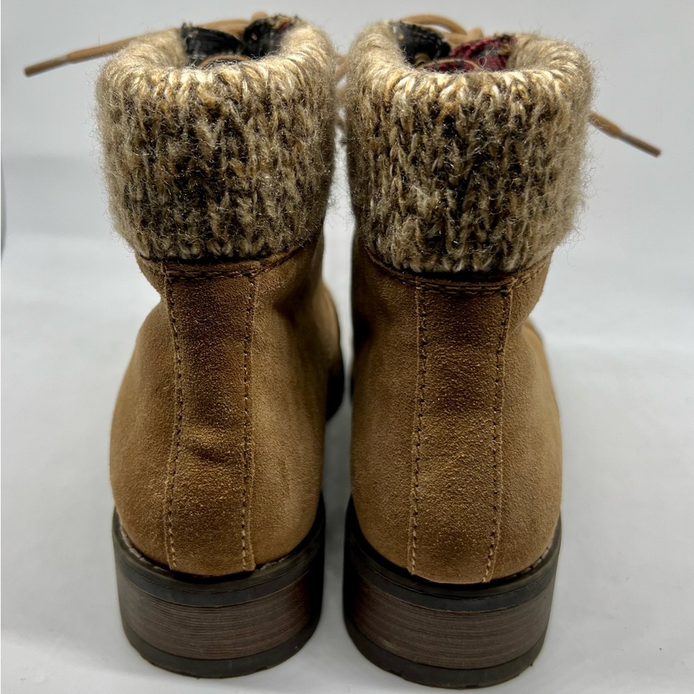 Women’s Bjordnal Phoebe Brown Leather Lace-up Boots. Size 9.5 - Picture 3 of 8